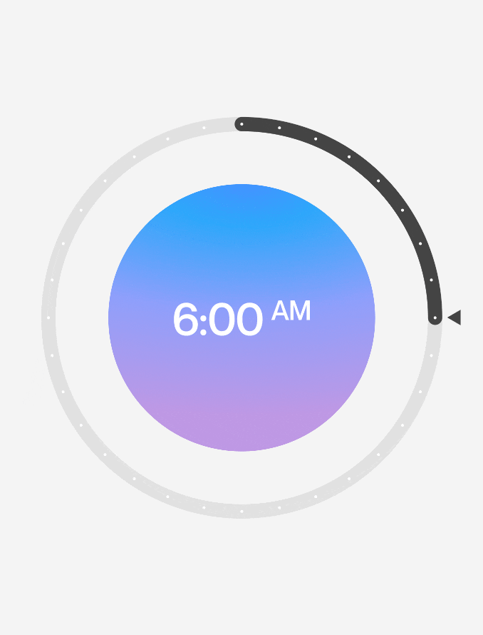 Clock animation