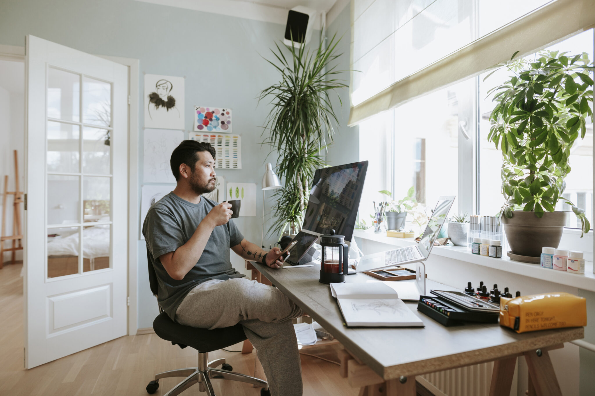 Creating a Productive Work From Home Office